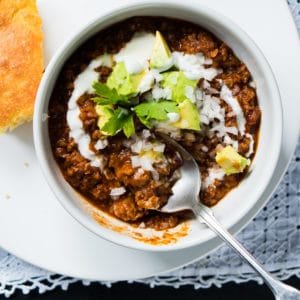 Traditional Beef Chili ?️ Gluten Free & Keto