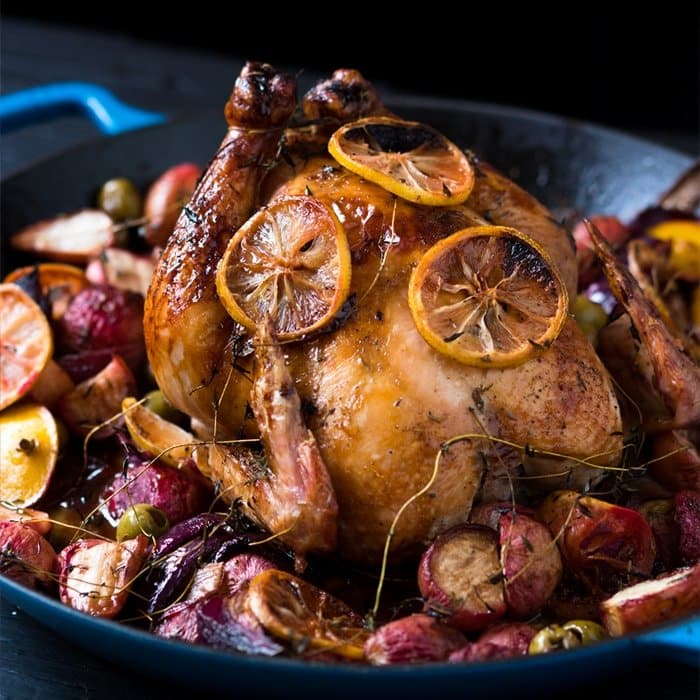 Lemon & Thyme Keto Roasted Chicken π