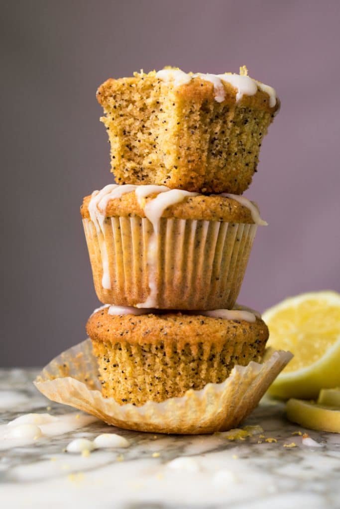 (Super Tender!) Paleo & Keto Lemon Poppy Seed Muffins gnomgnom